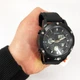Годинник наручний чоловічий SKMEI 1757BKWT BLACK-WHITE, армійський годинник протиударний. Колір: чорний - зображення 11
