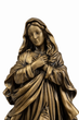 Статуетка Ave Maria Діва Марія бронзова релігійна — колекційна скульптура, 24 см - зображення 3