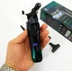 Акумуляторна машинка для стрижки VGR V-998 професійна, тример для волосся з LED дисплеєм, 4 насадки, 1200 мА·год, 180 хв роботи, машинка для стрижки волосся бездротова з титановими лезами зелена - изображение 2