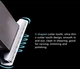 Акумуляторна машинка для стрижки VGR V-030 з T-подібним лезом, USB зарядка, 100 хв роботи, 5 насадок 1–5 мм, триммер для бороді та волосся, компактна бездротова машинка для дому - зображення 6