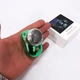 Электробритва Mini Shaver дорожная роторная беспроводная для влажного и сухого бритья зеленый - изображение 2