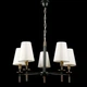 Люстра классическая с абажурами Splendid-ray LK909/5 IXCOPPER+BKизнанка - изображение 2