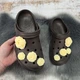 Сабо крокси жіночі Dago Style темно-коричневі ЕВА з джибітсами 40/41р (26-26,3 см) 4041-4 - зображення 5