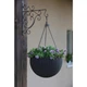 Горщик для квітів Keter hanging sphere сірий 7290106924499 - изображение 2