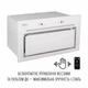 Кухонная вытяжка с управлением жестами Perfelli Design FILINI 5 BIANCO SILENZIO, белая полновстроенная мощная вытяжка на кухню - изображение 5