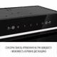 Кухонная вытяжка с управлением жестами Perfelli Design FILINI 5 NERO, черная полновстроенная мощная вытяжка на кухню - изображение 3