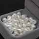 Штучні білі перлини крапля 14 х 18 mm (95458) - зображення 3