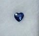 Сапфир сердце 0,38 Cts. 4.7 х 4.8 х 2.1 мм (93833) - изображение 4