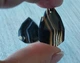 Натуральный агат пара 23 Ct 28 x 18 мм (09315) - изображение 5