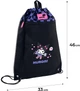 Сумка для взуття Kite Kuromi 46х33 см Чорна (HK26-601M-3) - зображення 3