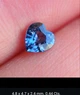 Сапфир сердце 0,44 Cts.4.8 х 4.7 х 2.4 мм (93842) - изображение 2