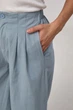 Легкі вкорочені штани Lurex Блакитний S (24130) - зображення 4