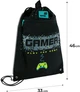 Сумка для взуття Kite Play the Game 46х33 см Чорна (K26-601M-10) - зображення 3