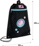 Сумка для взуття Kite Pretty Kitty 46х33 см Чорна (K26-601M-38) - зображення 3
