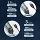 Набор VGR V-645, Бирюзовый - 545357 - изображение 5
