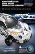 Радиоуправляемая машинка дрифтовая 4WD Porsche 911 GT 21см. с LED подсветкой полноприводная для дрифта и гонок grey - изображение 8
