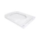Сиденье для унитаза Qtap (Gemini 490) 428x344x37,5 мм, White, с микролифтом, Slim Duroplast, Quick Release QTSC179W49385 - изображение 4