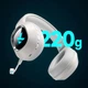 Игровые беспроводные наушники MCHOSE G9 Pro WHITE, 2.4 GHz/Bluetooth, микрофон, USB-C, низкая задержка - изображение 8