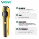 Машинка для стрижки VGR V-173 Yellow акумуляторна набір 13in1 - зображення 10