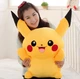 Плюшевый Пикачу RESTEQ — мягкая игрушка Pokemon 50 см, плюшевая игрушка Пикачу для детей и фанатов аниме - изображение 7