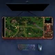Великий килимок для миші Heroes of Might and Magic III RESTEQ — 900×400×2 мм, антиковзна основа, тканинна поверхня, ігровий - зображення 1