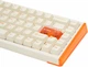 Геймерська магнітна клавіатура DAREU COOL68 White-orange Дротова, RGB Підсвічування, lightbox, 68 keys, 8000Hz/s., Switch 0.1mm. Rapid Trigger UA + ENG - зображення 7