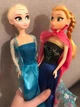 Куклы Эльза и Анна 28 см с Олафом из мультфильма "Холодное сердце" Frozen — набор кукол Эльза и Анна в классических нарядах, - изображение 6