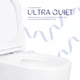 Унитаз напольный Qtap Evia Ultra Quiet 630×350×795 мм с сиденьем Soft-close, White QTEVI27W49258 - изображение 5
