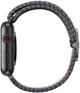 Ремешок UNIQ Aspen для Apple Watch 44/42/45mm Series 1/2/3/4/5/6/7/8/9/SE/SE2 Braided granite grey (8886463676417) - изображение 2