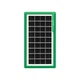 Ліхтар акумуляторний з вентилятором комплект NEWVEW NV-T255 Solar Panel 4500mAh 3 LED лампи 3W, Сонячна панель 3.5W Green - зображення 4