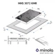 Электрическая варочная поверхность Domino MINOLA MHS 3072 KMR, цвет мраморный, стеклокерамическая, компактная на 2 конфорки - изображение 10