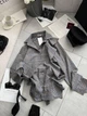 Рубашка женская с рюшами серая 42-48 с1525.1307 - изображение 2