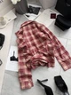 Рубашка женская с рюшами бордовая 42-48 с1525.1307 - изображение 7