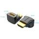 Переходник HDMI F to HDMI M 90° 4K 60Hz PVC Vention - изображение 2