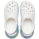 Crocs Classic Crush Clog White / Butterfly Крокси Жіночі Сабо Класік Краш Білі / Аквадрук Метелики - (37 р.) M5/W7 - зображення 4