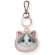 Чехол-брелок Nimmy для AirTag Big Eyed Pet 2.0 Cat Pink (N-XDY-YSK-07) - изображение 1