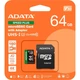 Карта памяти ADATA microSDXC Speed Plus 64Gb Class 10 UHS-1 A2 V30 + SD адаптер (UD64GUI3V30A2SP-RA1) [162137] - изображение 3