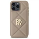Чехол DKNY Quilted Stack Logo для iPhone 14 Pro Max Beige (DKHCP14XPQDSLE) - изображение 3