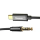 Кабель Baseus Yiven USB-C to 3.5mm Jack 1.2m Black (CAM01-01) - изображение 3