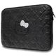 Чехол-папка для ноутбука Hello Kitty Sleeve Zip PU Quilted Bows 14 inch Black (HKCSZPEKHBPK) - изображение 2