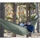 Гамак подвійний Naturehike NH21DC011 ультралегкий поліестер 290x180 см до 200 кг Оливковий (33-79-6927595713570) - зображення 2