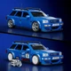 Машинка-конструктор Hot Wheels Brick Shop Speed Audi (JGR28) - изображение 6