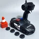 Радіокерована дрифт машина Toyota Supra MK5 Police 1:24 4WD поліцейська авто зі світлом і звуком сирена пульт керування - зображення 5