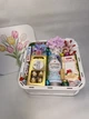 Подарунковий бокс для жінки 30×30×10 см – Ferrero Rocher, Raffaello, Kinder - изображение 7