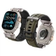 Remień Spigen DuraPro Armor do Apple Watch 49 46 45 44 42 mm 10 series Military Green (8809971239332) - obraz 1