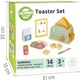 Zestaw do zabawy Woopie Green Toster śniadaniowy z akcesoriami 56478 (5906280656478) - obraz 8