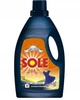 Гель для прання темних речей Sole capi delicati con olio di patchouli (бездоганний захист кольору) 16 прань, 1 л - изображение 1