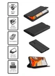 Чохол-книжка Skin Case Samsung A16 (4G/5G), Чорний - изображение 3