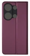 Чохол-книжка Skin Case Redmi Note 13 Pro (4G), Бордовий - изображение 2