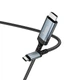 Кабель Type-C на HDMI HOCO UA43 screen mirroring cable (4K@30Hz, 1.8m) Grey - зображення 5